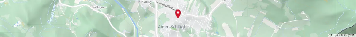 Kartendarstellung des Standorts für Apotheke Zur Jungfrau Maria in 4160 Aigen-Schlägl